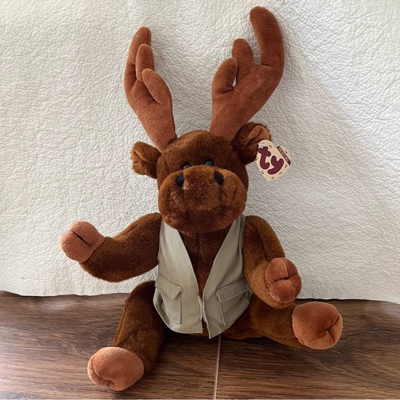 Ty Montgomery Moose from The Attic Treasures Collection plush - Picture 1 of 4